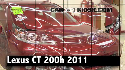 2011 Lexus CT200h 1.8L 4 Cyl. Review